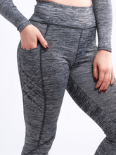 Load image into Gallery viewer, High-Waisted Criss-Cross Training Leggings with Hip Pockets