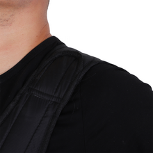 Load image into Gallery viewer, HOMCOM 15kg Men Or Women Waist Trainer Vest Adjustable Weighted w/ 38 Weight Bags Easy Use Cardio Running Fitness Black For Weight Loss Exercise Workout