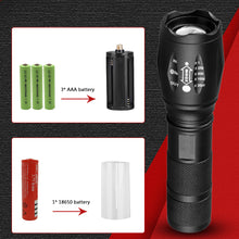 Load image into Gallery viewer, Strong Light Flashlight Special Forces Rechargeable Home Self-Defense Waterproof Riding Mini Camping Premium Super Bright Flashlight