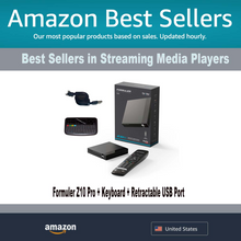 Load image into Gallery viewer, Formuler Z10 Pro + FREE ACCESSORIES: 1 x Wireless Mini keyboard with touchpad + 1 x Retractable USB cable