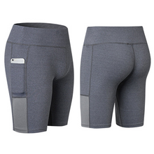 Load image into Gallery viewer, All Seasons Yoga Shorts Stretchable With Phone Pocket