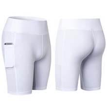 Load image into Gallery viewer, All Seasons Yoga Shorts Stretchable With Phone Pocket