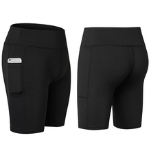 Load image into Gallery viewer, All Seasons Yoga Shorts Stretchable With Phone Pocket