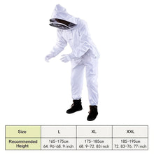 Load image into Gallery viewer, 1pc, Beekeepers Suit Honey Bee Suit Ventilated Suit Beekeeping Coverall Safety Clothing