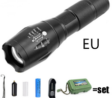 Load image into Gallery viewer, Strong Light Flashlight Special Forces Rechargeable Home Self-Defense Waterproof Riding Mini Camping Premium Super Bright Flashlight