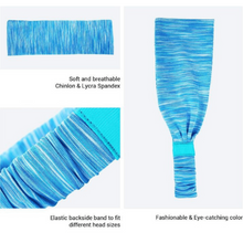 Load image into Gallery viewer, Extra-Wide Sport and Fitness Sweat-Wicking Headband