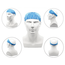Load image into Gallery viewer, Extra-Wide Sport and Fitness Sweat-Wicking Headband