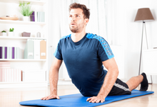 Load image into Gallery viewer, Thick Yoga and Pilates Exercise Mat with Carrying Strap