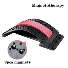 Load image into Gallery viewer, Back Massager Magnetotherapy Multi Level Adjustable Stretcher Waist