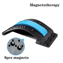 Load image into Gallery viewer, Back Massager Magnetotherapy Multi Level Adjustable Stretcher Waist