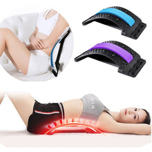 Load image into Gallery viewer, Back Massager Magnetotherapy Multi Level Adjustable Stretcher Waist