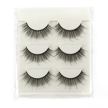 Load image into Gallery viewer, Half Eey Lashes 3/5/10 Pairs New Faux Mink Lashes Natural False