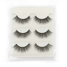 Load image into Gallery viewer, Half Eey Lashes 3/5/10 Pairs New Faux Mink Lashes Natural False