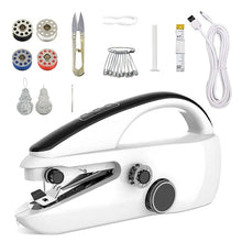 Load image into Gallery viewer, Hot! 1PC Mini Sewing Machine Handheld Mending Machine Plastic 2 Speed