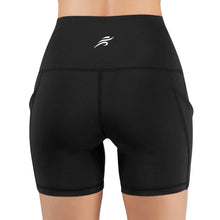 Load image into Gallery viewer, Jolie High-Waisted Athletic Shorts with Hip Pockets