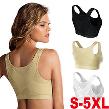 Load image into Gallery viewer, Large Size Women's Sports Bra Gathered Without Yoga Steel Ring Running