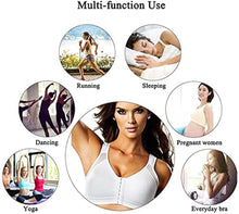 Load image into Gallery viewer, Large Size Women's Sports Bra Gathered Without Yoga Steel Ring Running