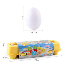 Load image into Gallery viewer, Matching Eggs Montessori Toy | Montessori Egg Learning Game | Match