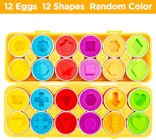 Load image into Gallery viewer, Matching Eggs Montessori Toy | Montessori Egg Learning Game | Match
