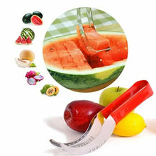 Load image into Gallery viewer, WOWZY RED/STELL Watermelon or any Melon Slicer and Cake With Mellon