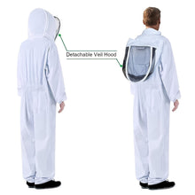Load image into Gallery viewer, 1pc, Beekeepers Suit Honey Bee Suit Ventilated Suit Beekeeping Coverall Safety Clothing