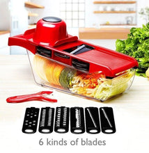 Load image into Gallery viewer, Stainless Steel 6 Blades Vegetable Slicer