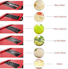Load image into Gallery viewer, Stainless Steel 6 Blades Vegetable Slicer
