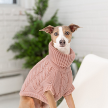 Load image into Gallery viewer, Chalet Dog Sweater - Pink