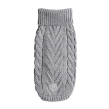 Load image into Gallery viewer, Chalet Dog Sweater - Grey