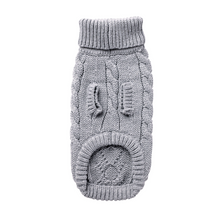 Load image into Gallery viewer, Chalet Dog Sweater - Grey