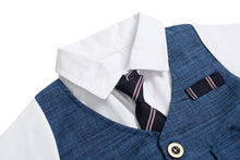 Load image into Gallery viewer, Infant Boy Baby Gentleman Outing Clothes One-Piece Suit Romper