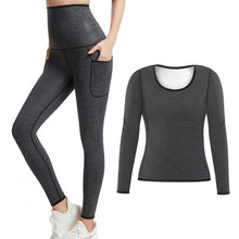 Load image into Gallery viewer, 2022 Women Sauna Shirts Body Shaper Weight Loss Slimming Pants Waist