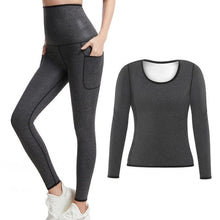 Load image into Gallery viewer, 2022 Women Sauna Shirts Body Shaper Weight Loss Slimming Pants Waist