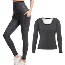 Load image into Gallery viewer, 2022 Women Sauna Shirts Body Shaper Weight Loss Slimming Pants Waist