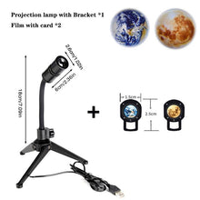 Load image into Gallery viewer, Moon Earth Projection LED Lamp