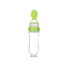 Load image into Gallery viewer, Baby Squeezy Spoon Bottle