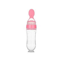 Load image into Gallery viewer, Baby Squeezy Spoon Bottle