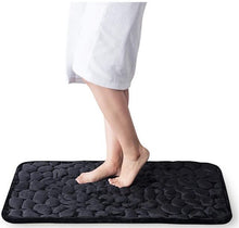 Load image into Gallery viewer, Cobblestone Embossed Bathroom Bath Mat Non-slip Carpets