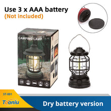 Load image into Gallery viewer, Portable Retro Camping Lamp
