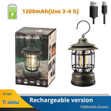 Load image into Gallery viewer, Portable Retro Camping Lamp