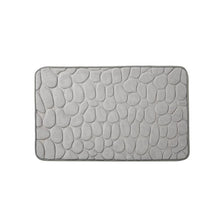 Load image into Gallery viewer, Cobblestone Embossed Bathroom Bath Mat Non-slip Carpets
