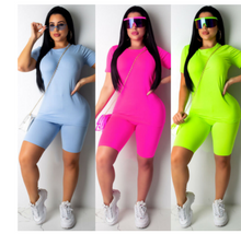 Load image into Gallery viewer, Casual woman solid color sportswear
