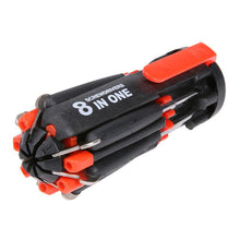 Load image into Gallery viewer, 8 in 1 Multifunctional Screwdriver Set with LED Light
