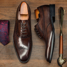 Load image into Gallery viewer, Men's Business Suits Oxford Brogue Shoes