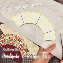Load image into Gallery viewer, Handmade Christmas Tree Quilting Set