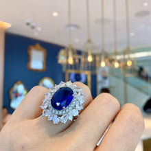 Load image into Gallery viewer, Vintage Tanzanite Sapphire Jewelry Set Center Stone