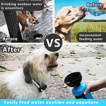 Load image into Gallery viewer, Foldable Cap Outdoor Dog Water Bottle