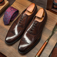 Load image into Gallery viewer, Men's Business Suits Oxford Brogue Shoes