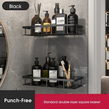 Load image into Gallery viewer, Bathroom Shelves No-drill Wall Mount Corner Shelf Shower Storage Rack
