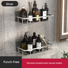 Load image into Gallery viewer, Bathroom Shelves No-drill Wall Mount Corner Shelf Shower Storage Rack